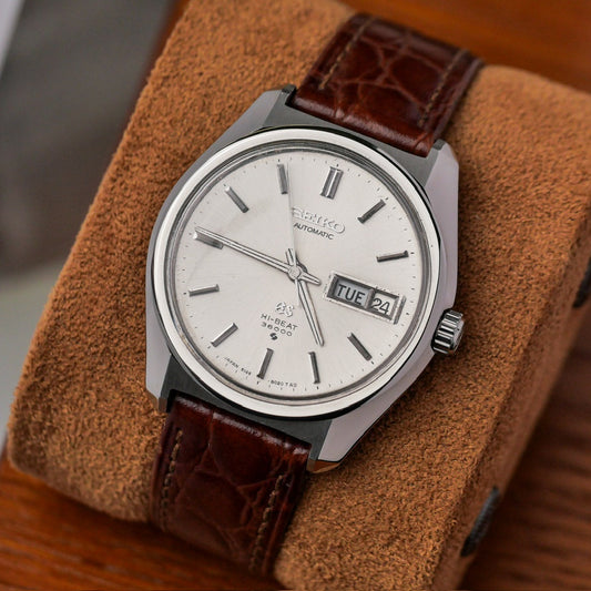 GRAND SEIKO AUTOMATIC HI-BEAT 36000 DAY-DATE REF. 6146-8000