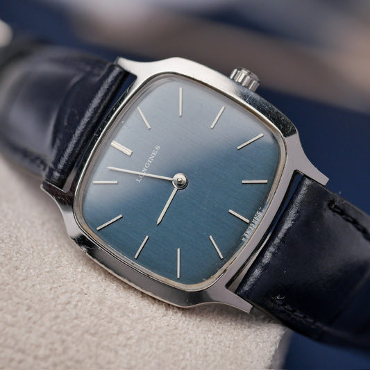 LONGINES LINEN BLUE DIAL REF. 1043-847