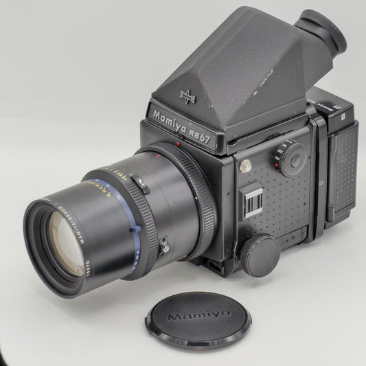 MAMIYA RZ 67 PRO + SEKOR Z 250MM F4.5 + TTL EYE-LEVEL VIEWFINDER