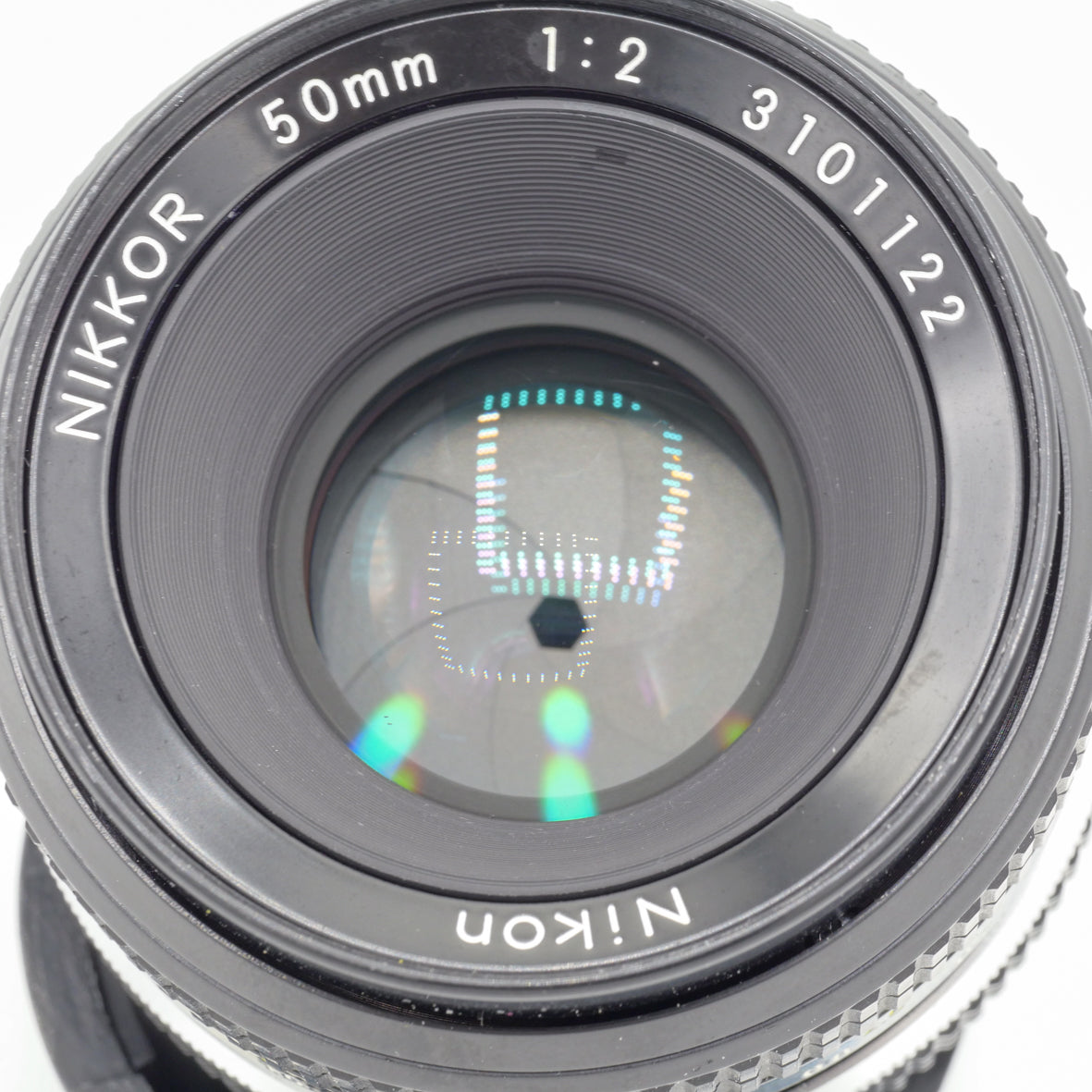 NIKON NIKKOR 50MM F2 (NIKON F MOUNT) MANUAL FOCUS LENS