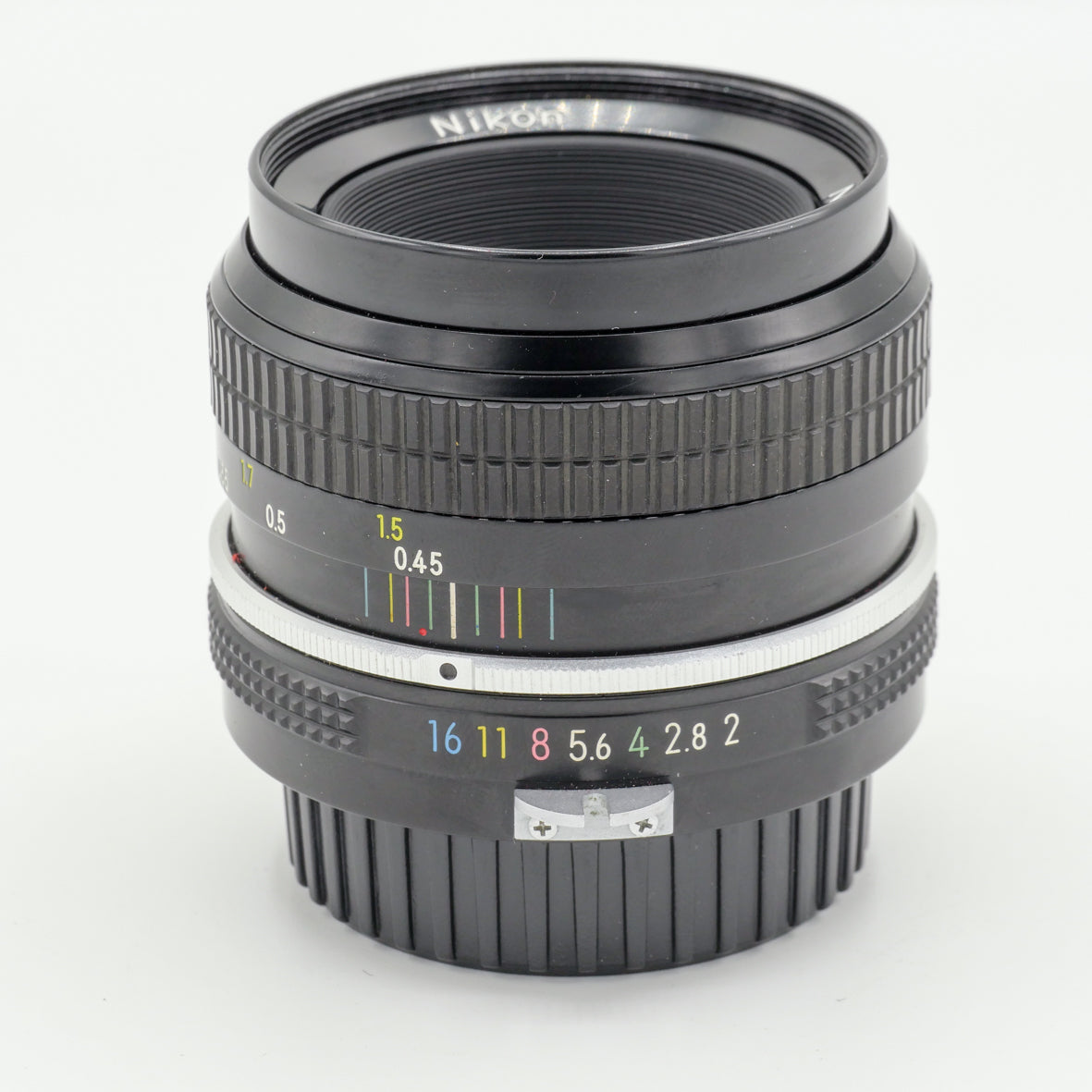 NIKON NIKKOR 50MM F2 (NIKON F MOUNT) MANUAL FOCUS LENS